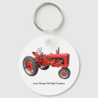 Aimez Ces Vieux Tracteurs Rouges