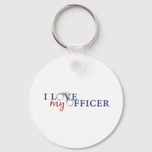 Porte-clés aimez mes officercuffs
