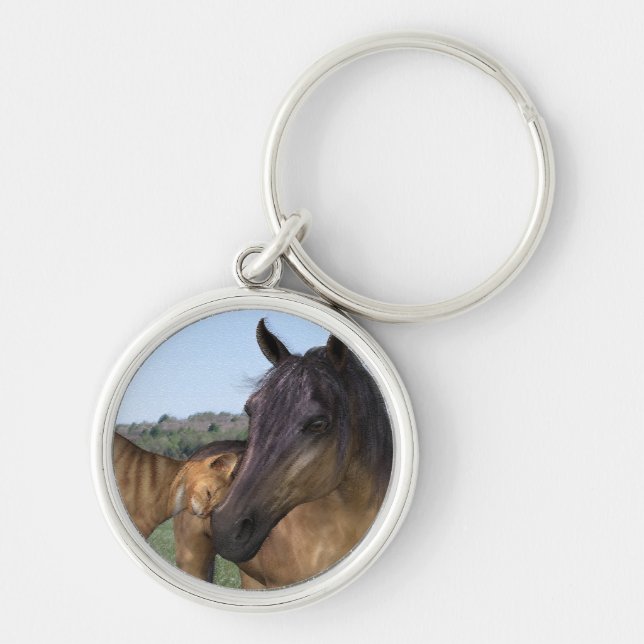 Porte-clés Aimez votre Porte - clé Neigh-Purr (Devant)