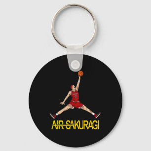 Porte-clés Air Sakuragi Anime Style Bysketbyll Design