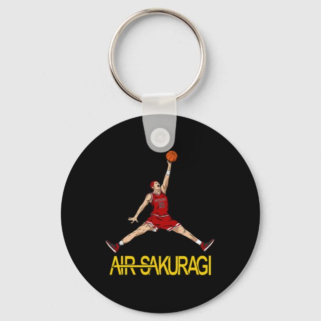 Porte-clés Air Sakuragi Anime Style Bysketbyll Design (Recto)