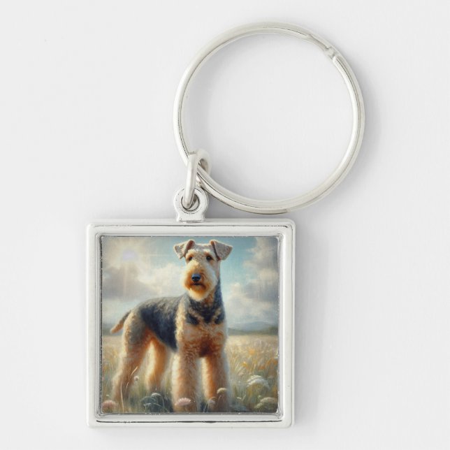 Porte-clés Airedale Terrier (Devant)
