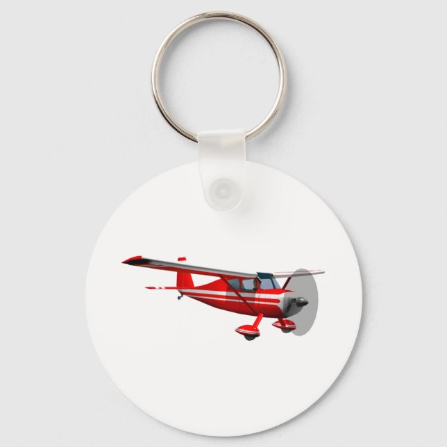 Porte-clés Airplane rouge (Recto)