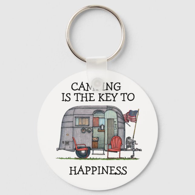 Porte-clés Airstream (Recto)