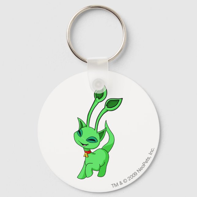 Porte-clés Aisha Green (Recto)