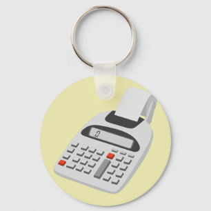 Porte-clés Ajout d'une machine - Technologie comptable Vintag