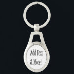 Porte-clés Ajouter du texte et plus ! Customisez votre propre<br><div class="desc">Customisez avec vos propres designs personnalisés,  citations,  textes et bien plus encore. Choisissez également parmi les modèles préfabriqués,  de nombreuses catégories différentes aussi.</div>