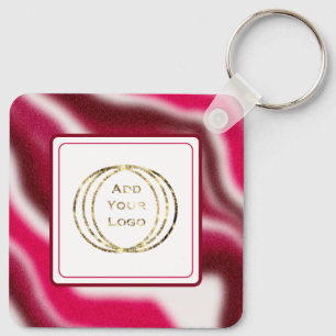 Porte-clés Ajouter Logo d'entreprise Cool cadeau de Noël prom