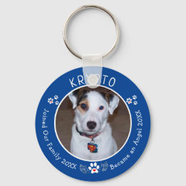Porte-clés Ajouter Photo Custom Dog Memorial
