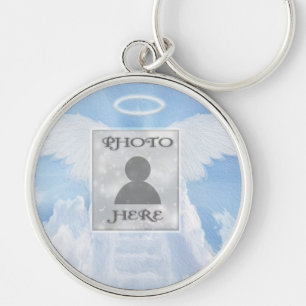 Porte-clés Ajouter une photo au mémorial personnalisé