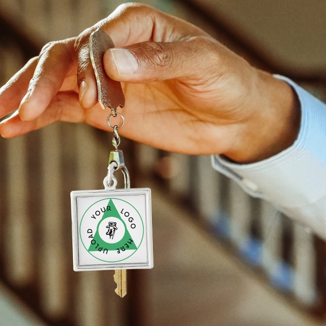 Porte-clés Ajouter votre Porte - clé de logo (Créateur téléchargé)
