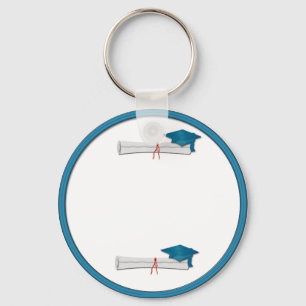 Porte-clés Ajoutez votre propre porte - clé bleu d'obtention