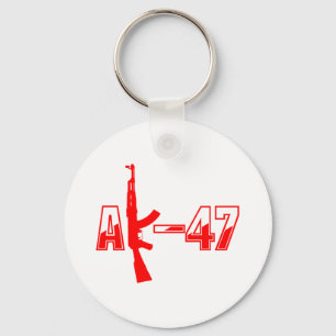 Porte-clés AK-47 AKM Assault Rifle Logo Red.png