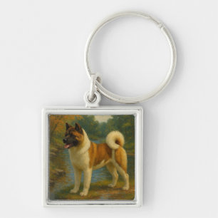 Porte-clés Akita