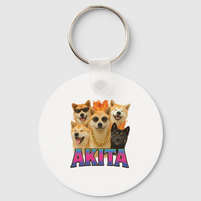 Porte-clés Akita Copy (Recto)