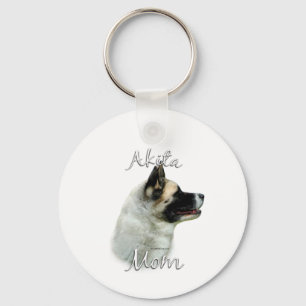 Porte-clés Akita Mom 2