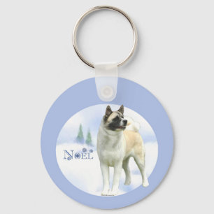 Porte-clés Akita Noel Porte - clé