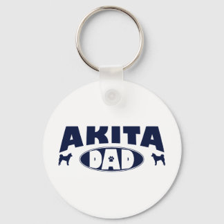 Porte-clés Akita Papa