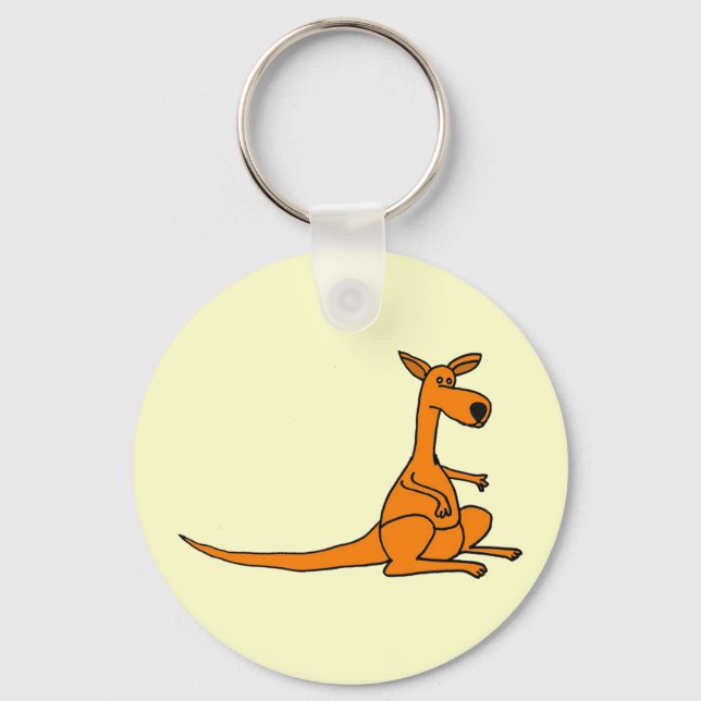 Porte-clés AL- Drôle Porte - clé Kangaroo (Recto)