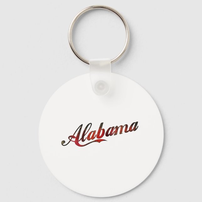 Porte-clés Alabama vintage (Recto)