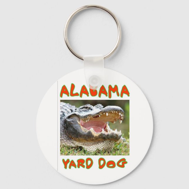 PORTE-CLÉS ALABAMA YARD CHIEN (Recto)