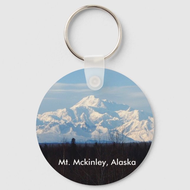 Porte-clés Alaska, Mt Mckinley, Denali, Talkeetna, (Recto)