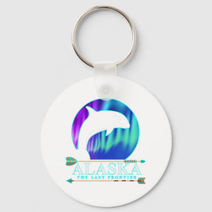 Porte-clés Alaska State Pride Alaska Northern Lights Alaskan
