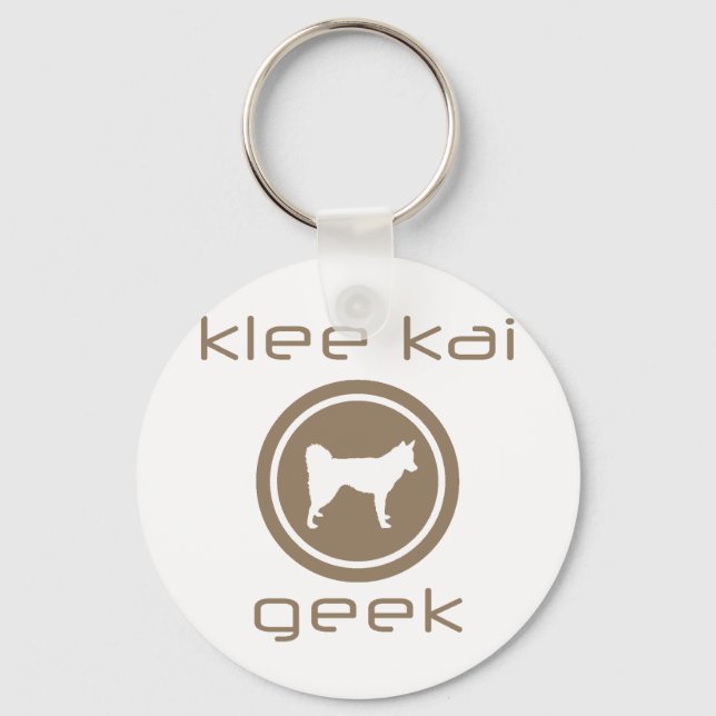 Porte-clés Alaskan Klee Kai (Recto)