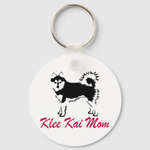 Porte-clés Alaskan Klee Kai Mom