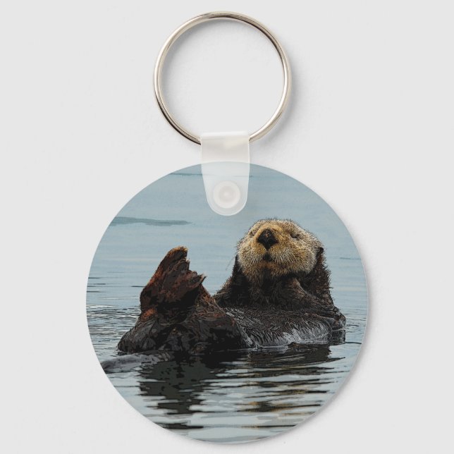 Porte-clés Alaskan Sea Otter Key Chain (Recto)