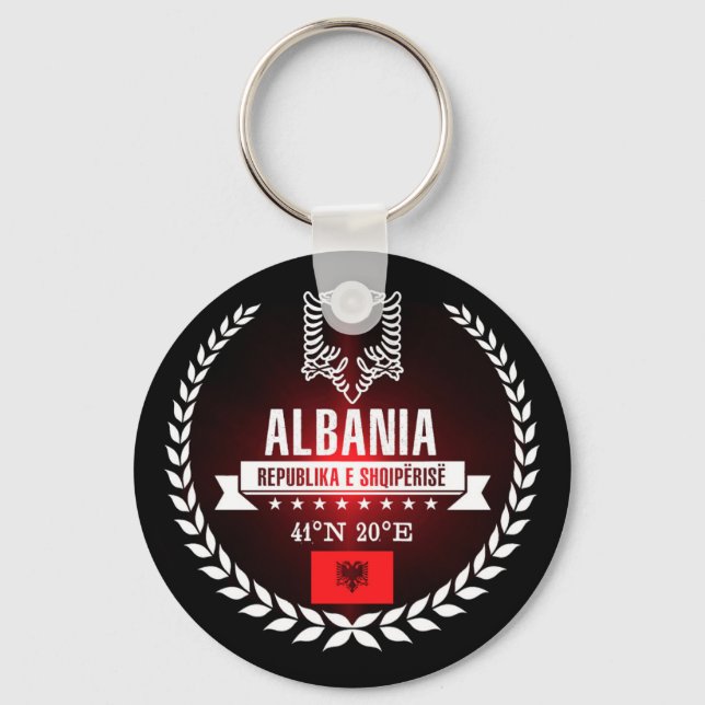 Porte-clés Albanie (Recto)