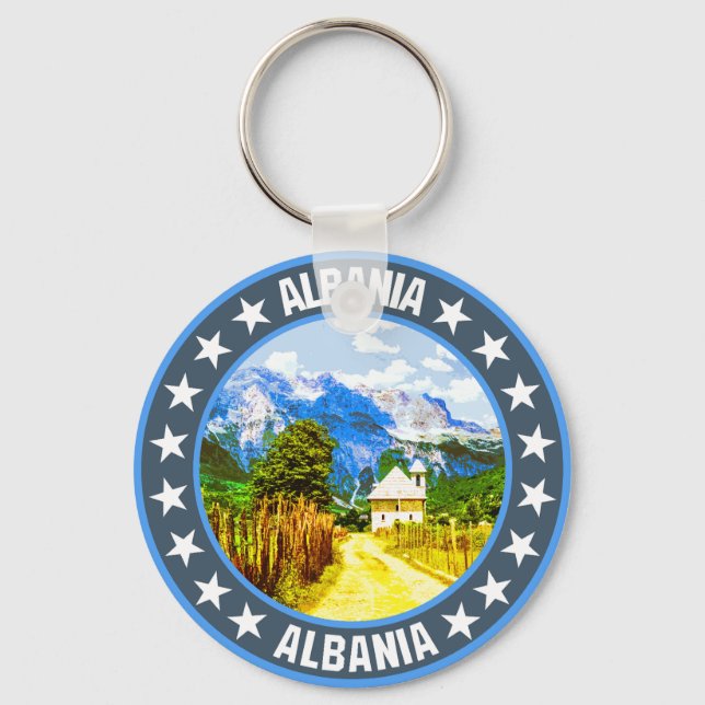 Porte-clés Albanie (Recto)