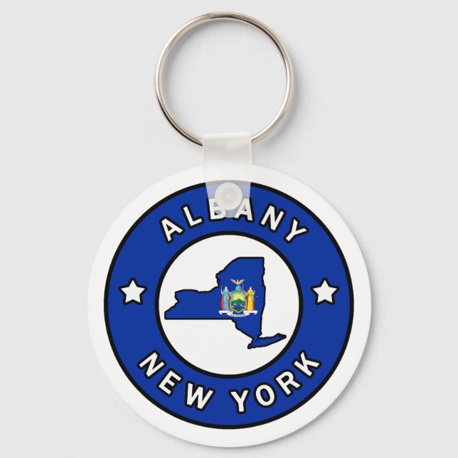 Porte-clés Albany New York (Recto)
