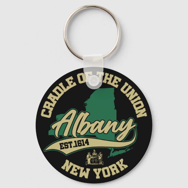Porte-clés Albany, New York (Recto)