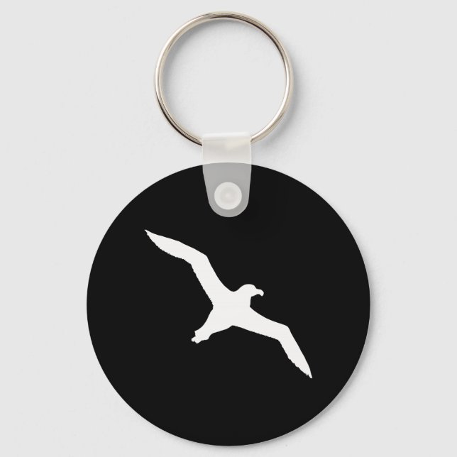 Porte-clés Albatros blanc (Recto)