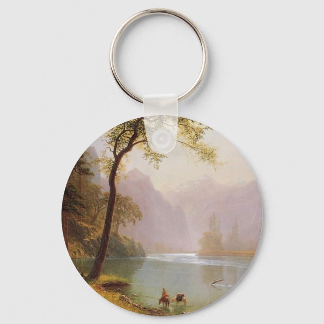 Porte-clés Albert Bierstadt, Kerns River Valley California (Recto)