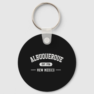 Porte-clés Albuquerque Nouveau-Mexique Établie 1706 Vintage R