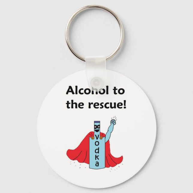 Porte-clés Alcool au Porte - clé Secourt (Recto)