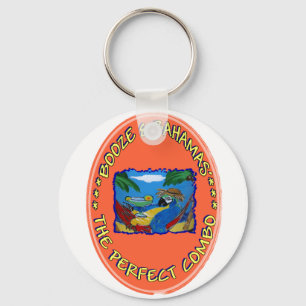 Porte-clés Alcool et Bahamas