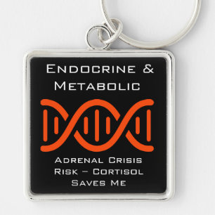 Porte-clés Alerte endocrinienne et métabolique