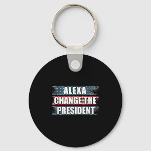 Porte-clés Alexa Change Le Président Funny Trump