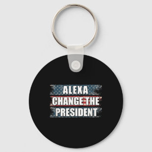 Porte-clés Alexa Change Le Président Funny Trump