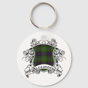 Porte-clés Alexander Tartan Shield