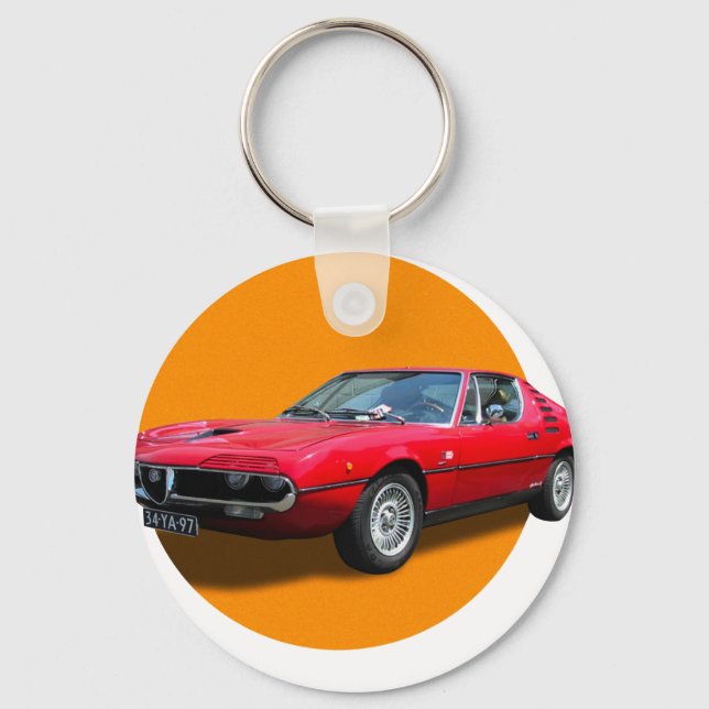 Porte-clés Alfa Romeo Montreal (Recto)