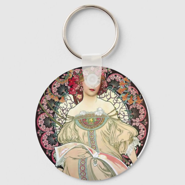 Porte-clés Alfons Mucha Reverie 1897 (Recto)