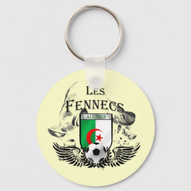 Porte-clés Algeria Soccer (Recto)
