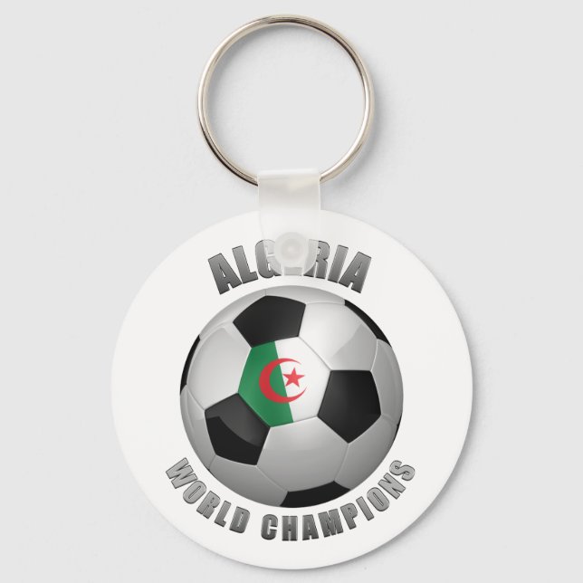 PORTE-CLÉS ALGERIA SOCCER CHAMPIONS (Recto)