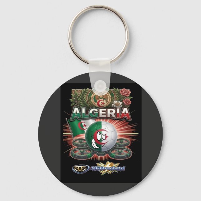 Porte-clés Algérie-GBall-001 (Recto)