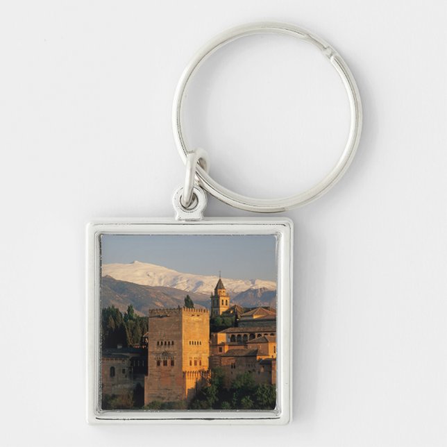 Porte-clés Alhambra; Grenade; Andalousie, Espagne, Sierra (Devant)
