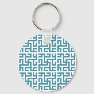 Porte-clés Ali bleu grille